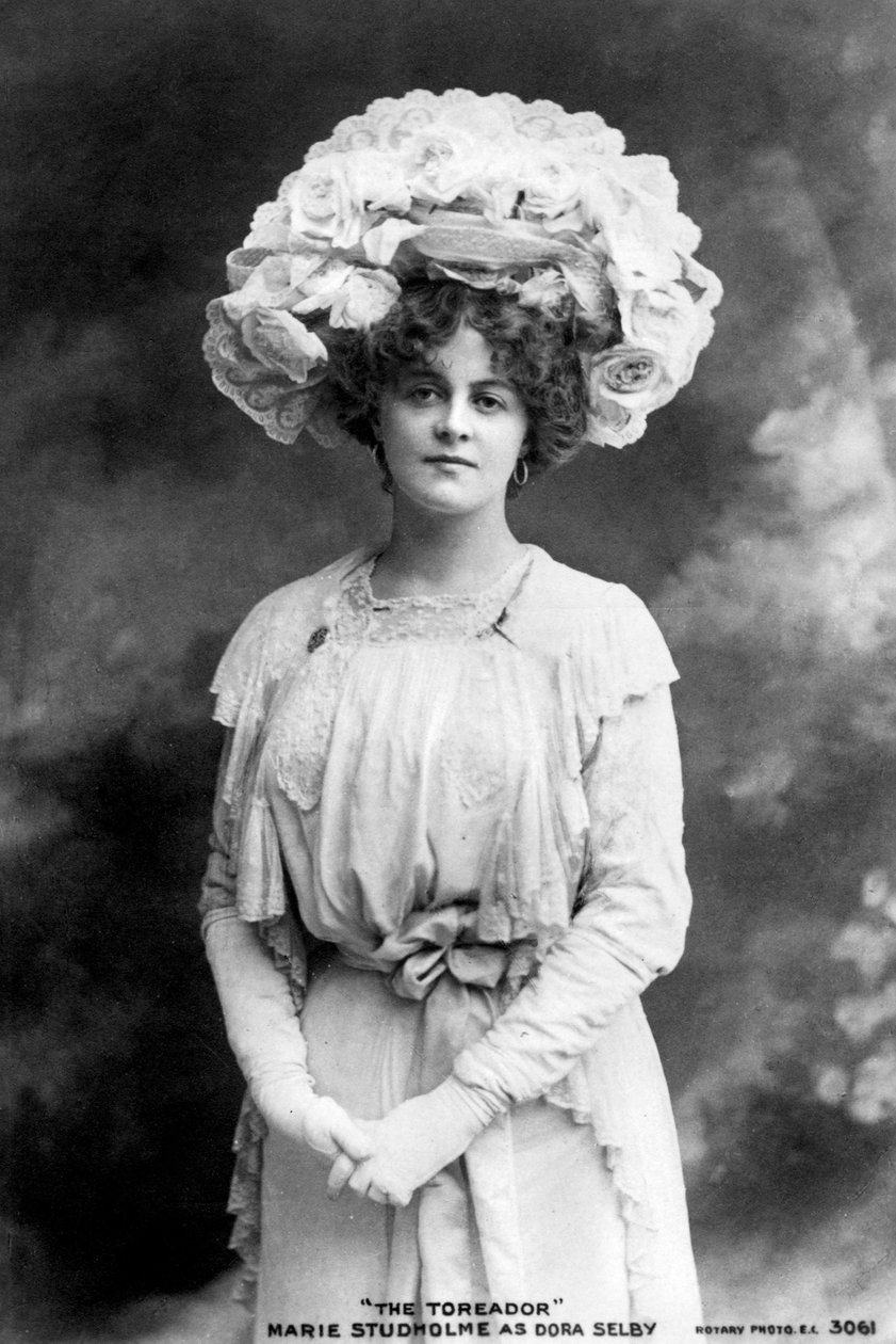 Marie Studholme 1875-1930, angol színésznő, 1900-as évek alkotó: Unbekannt
