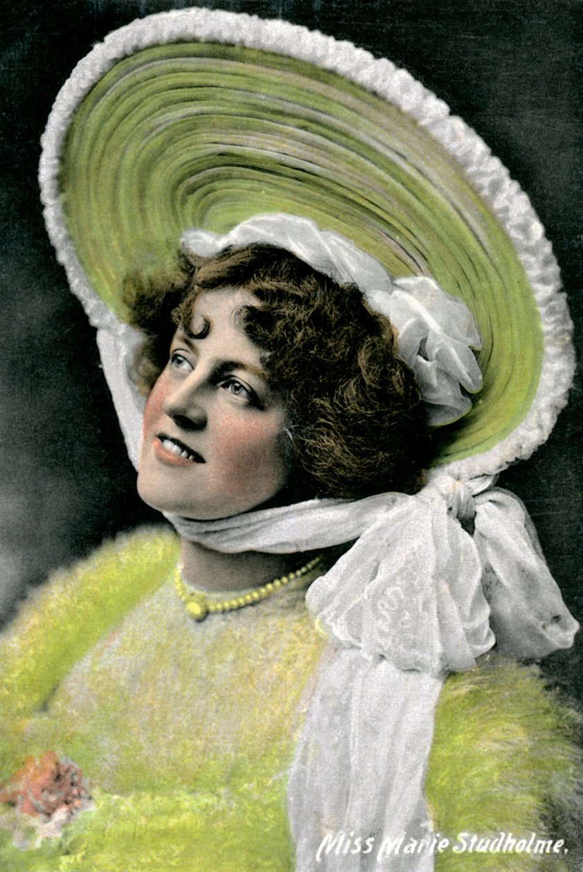 Marie Studholme 1875-1930, angol színésznő, 1906 alkotó: Unbekannt