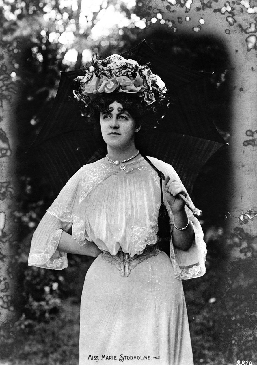 Marie Studholme 1875-1930 angol színésznő, XX. század eleji alkotó: Unbekannt