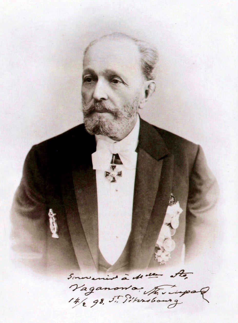 Marius Petipa orosz balett-táncos és koreográfus, 1898 alkotó: Unbekannt