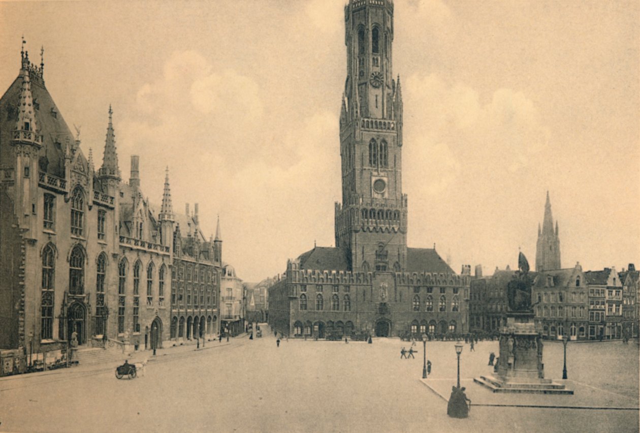 Piactér, 1910 alkotó: Unbekannt