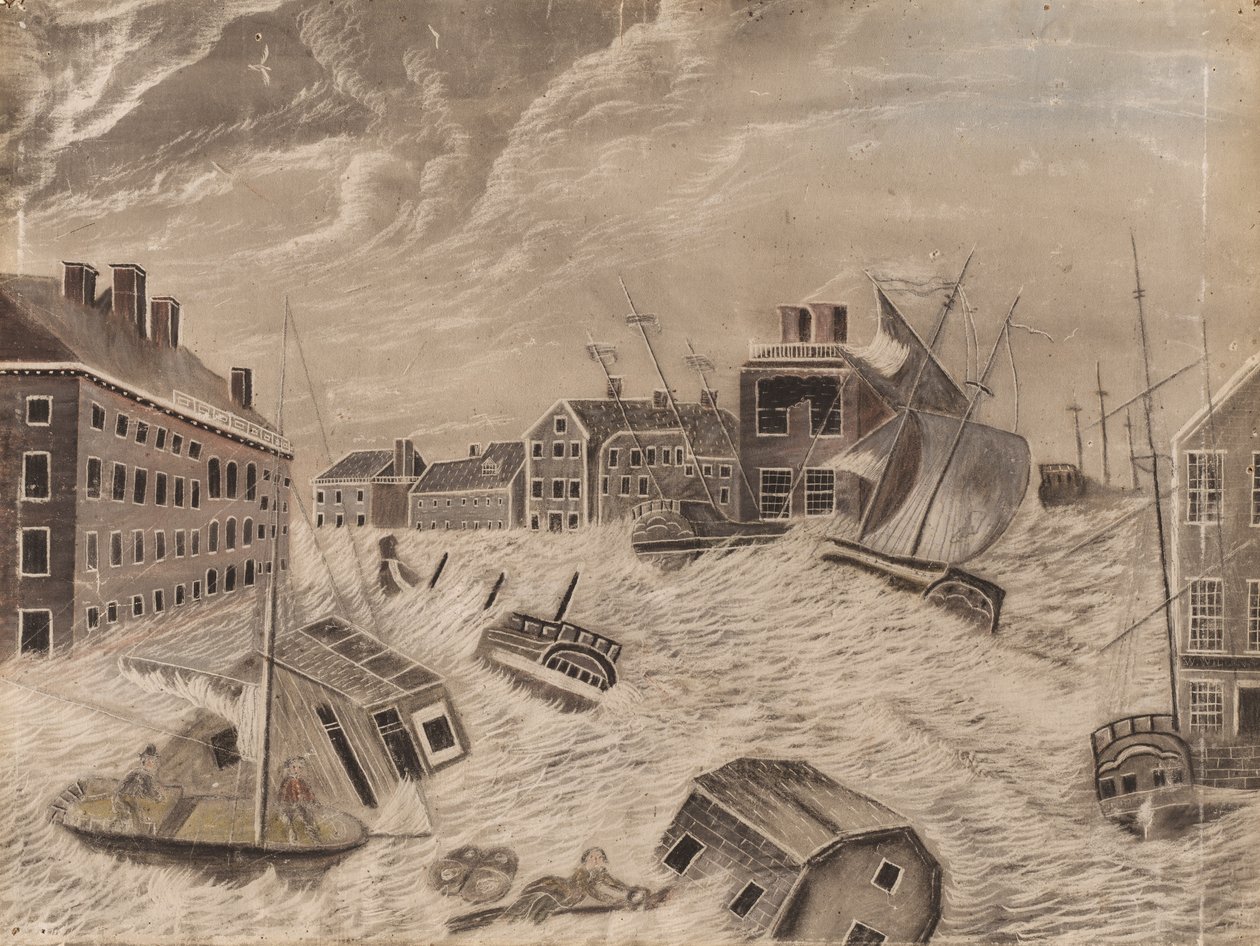 Market Square, Providence, Rhode Island, A nagy szeptemberi gála idején, 1815, 1815. alkotó: Unbekannt