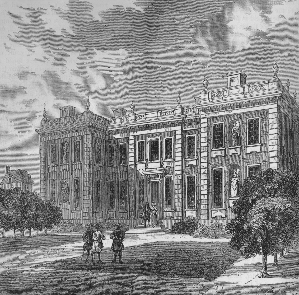 Marlborough House, Westminster, London, c1710 1878 alkotó: Unbekannt