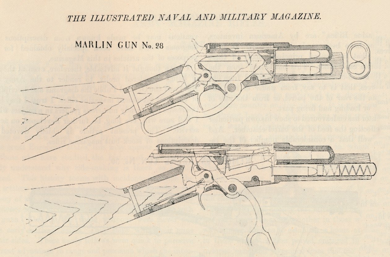 Marlin fegyver, 1884. 28. sz alkotó: Unbekannt