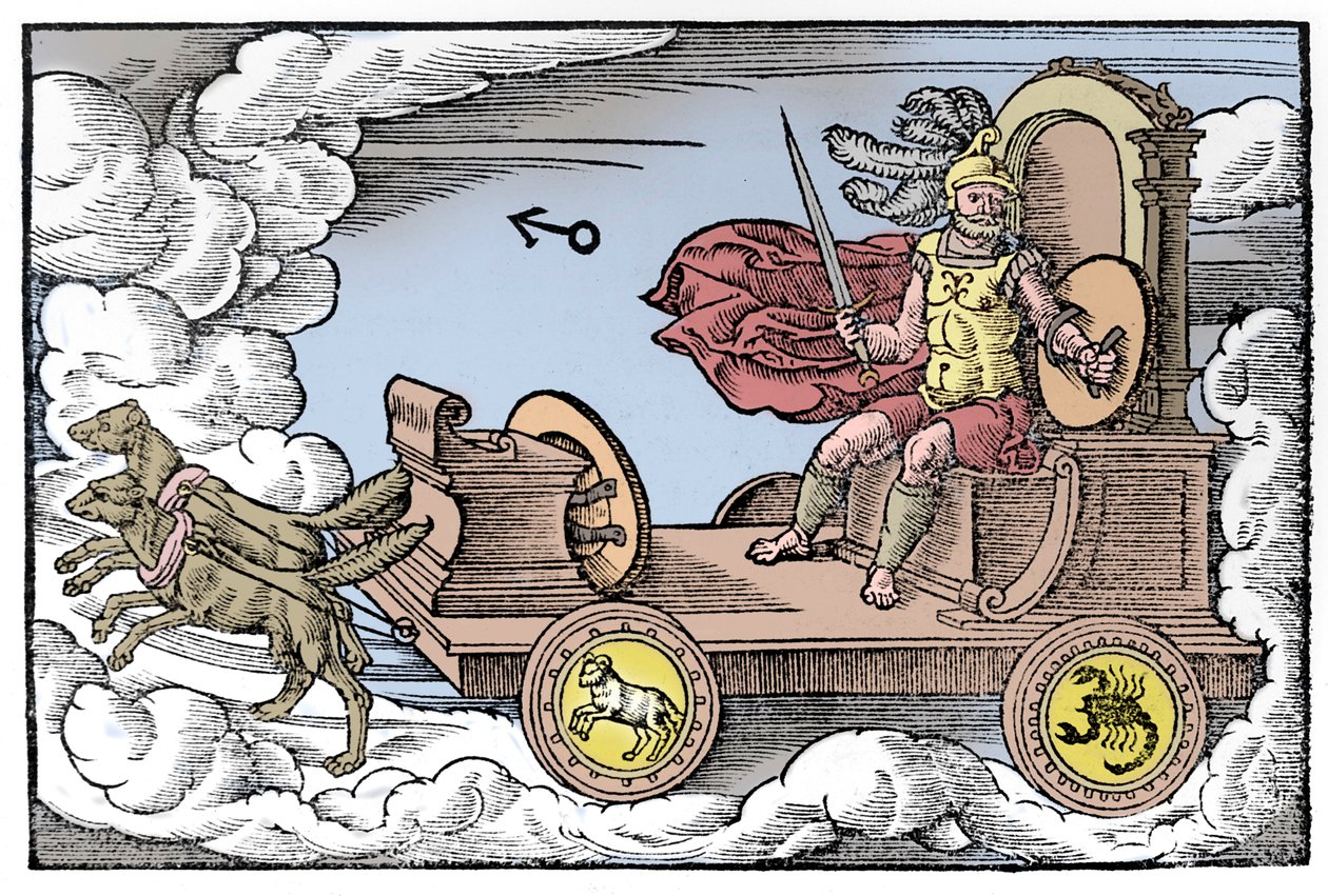 Mars, a háború római istene, 1569 alkotó: Unbekannt