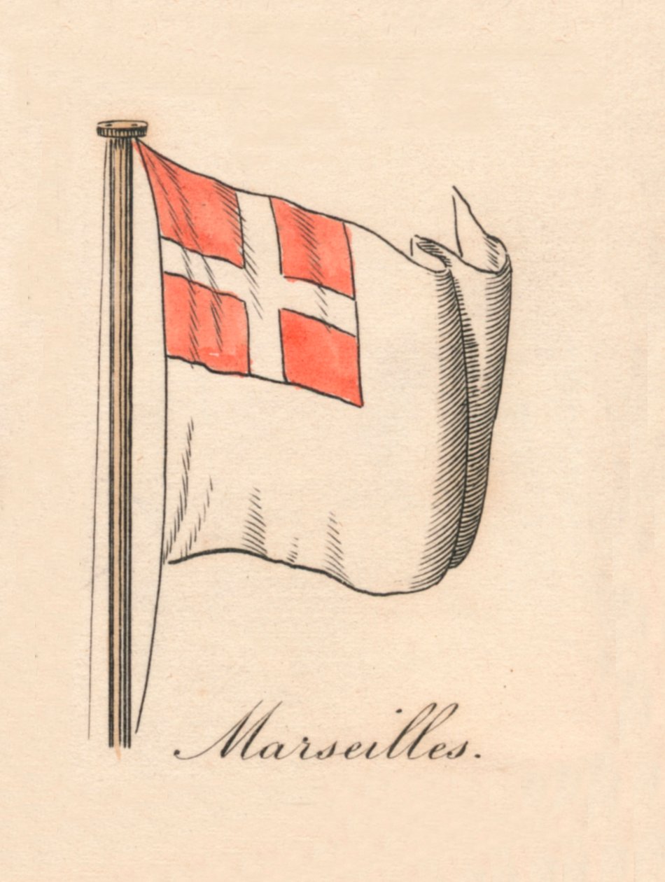 Marseille, 1838 alkotó: Unbekannt