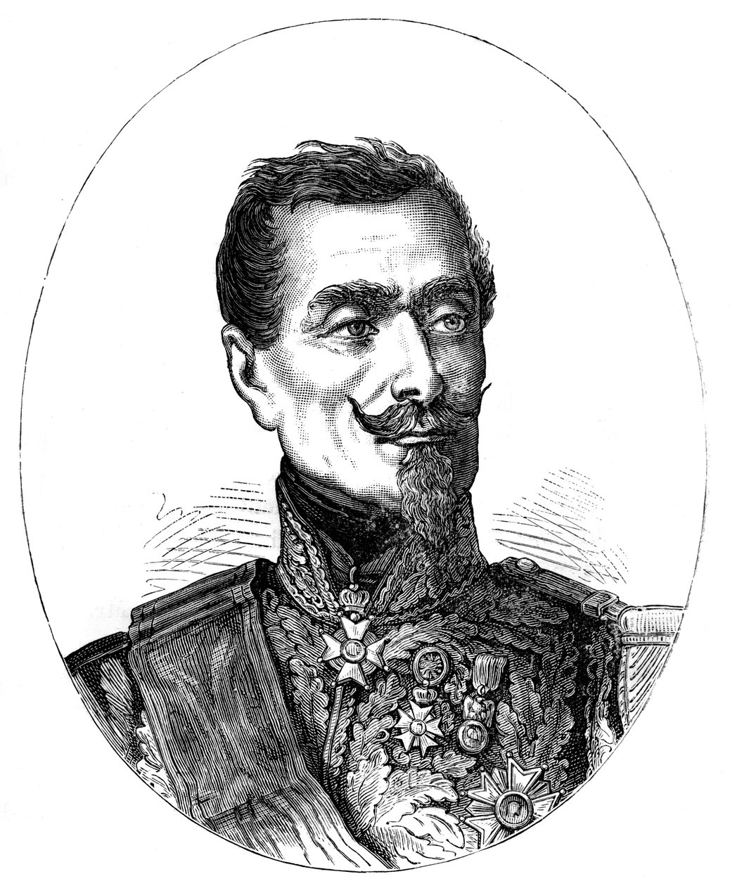 Jacques Leroy marsall, St Arnaud St Arnaud 1801-1854, francia katona alkotó: Unbekannt