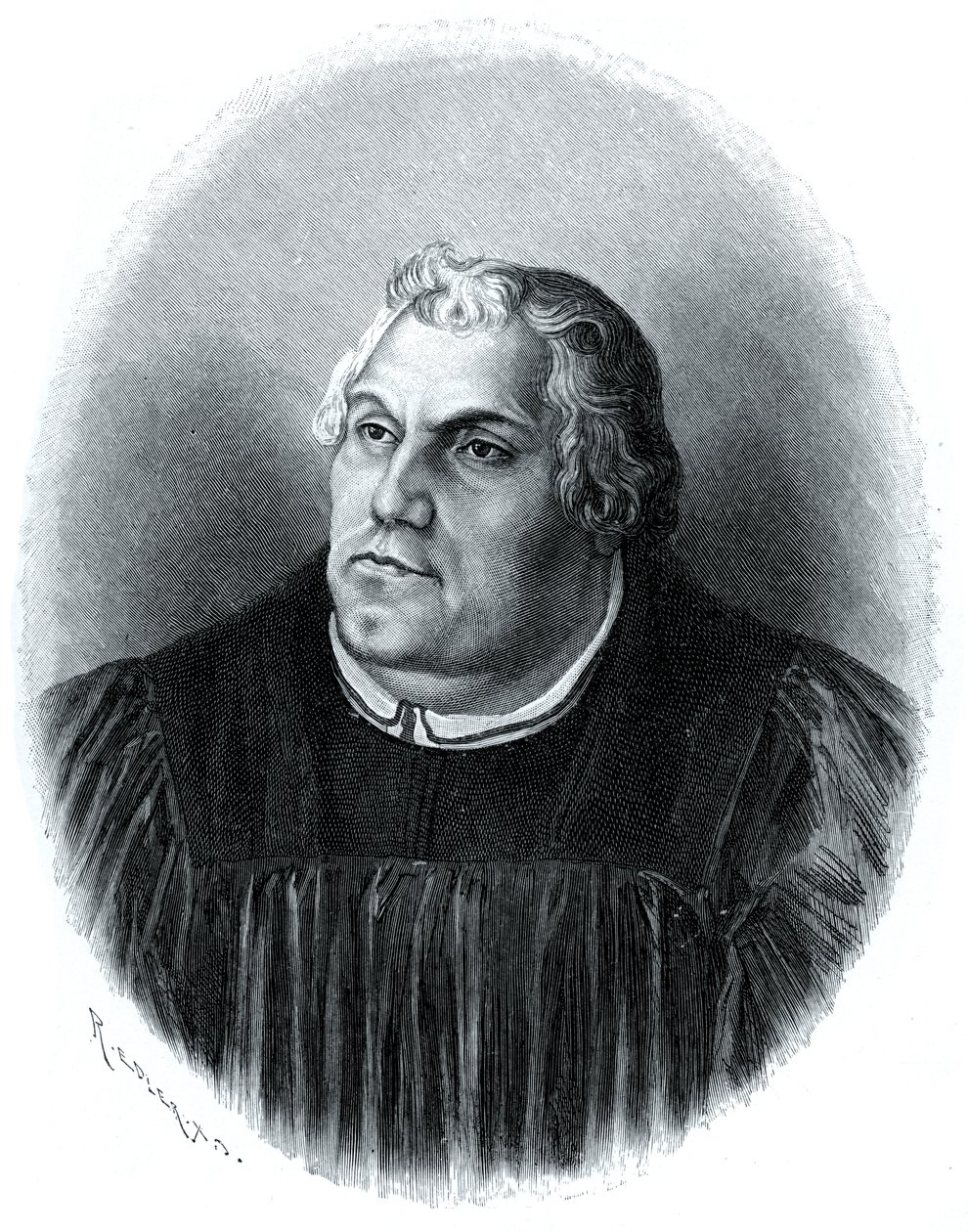 Luther Márton, protestáns egyházi reformátor, 1903 alkotó: Unbekannt