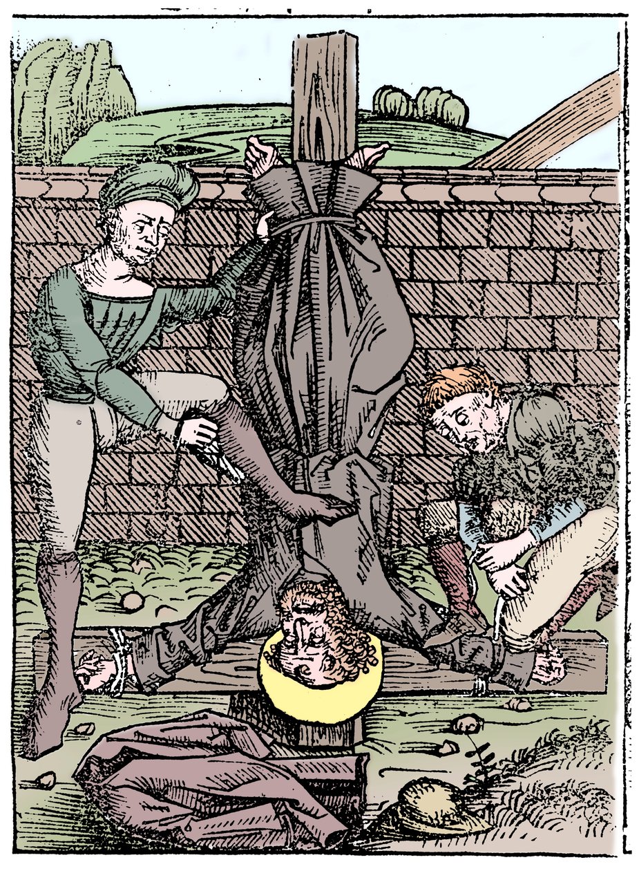 Szent Péter mártíromsága, Róma, 1493 64 alkotó: Unbekannt