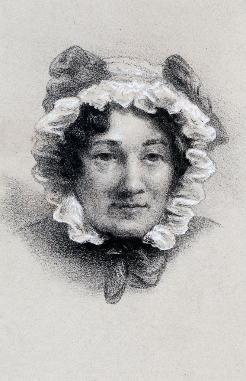 Mary Ann Lamb 1764-1847, angol író, XIX alkotó: Unbekannt