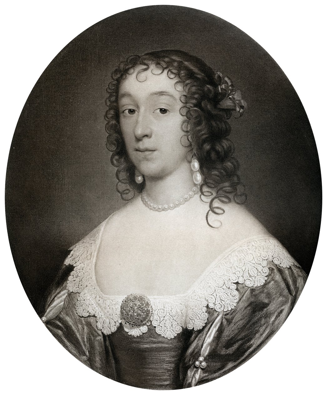 Mary Cromwell, Fauconberg grófnő, Oliver Cromwell harmadik lánya, 17. század, 1899 alkotó: Unbekannt