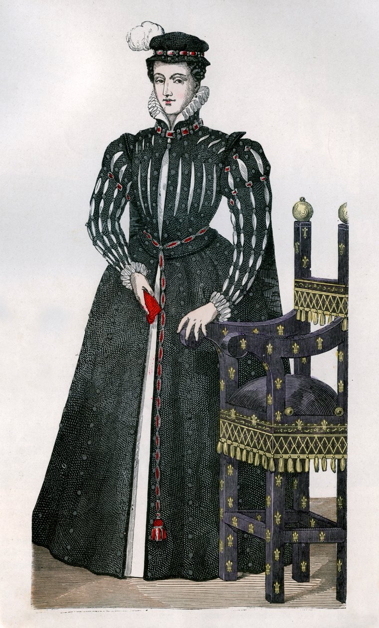 Stuart Mária, II. Ferenc francia királynő hitvese, c1560 1882-1884 alkotó: Unbekannt