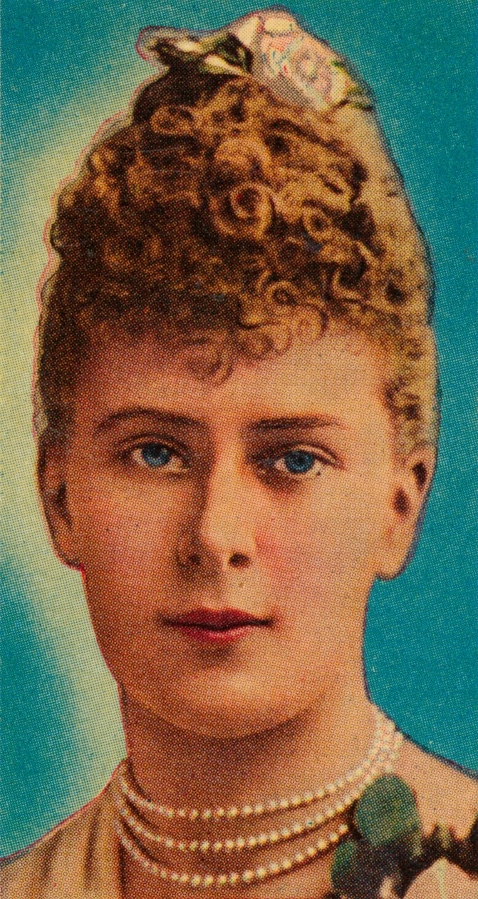 Mary of Teck a York hercegével kötött házassága előtt, 1890-es évek 1935 alkotó: Unbekannt