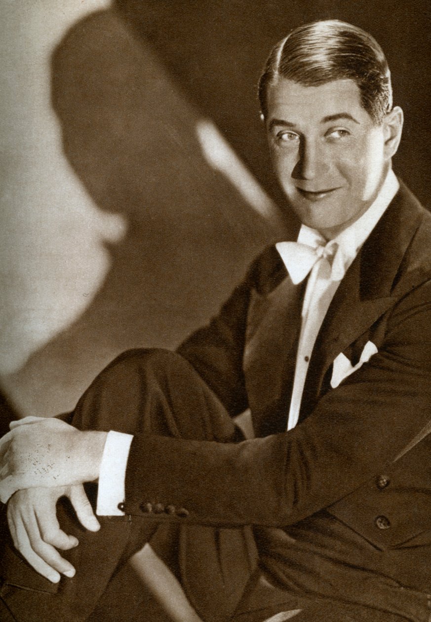 Maurice Chevalier francia színész, 1933 alkotó: Unbekannt