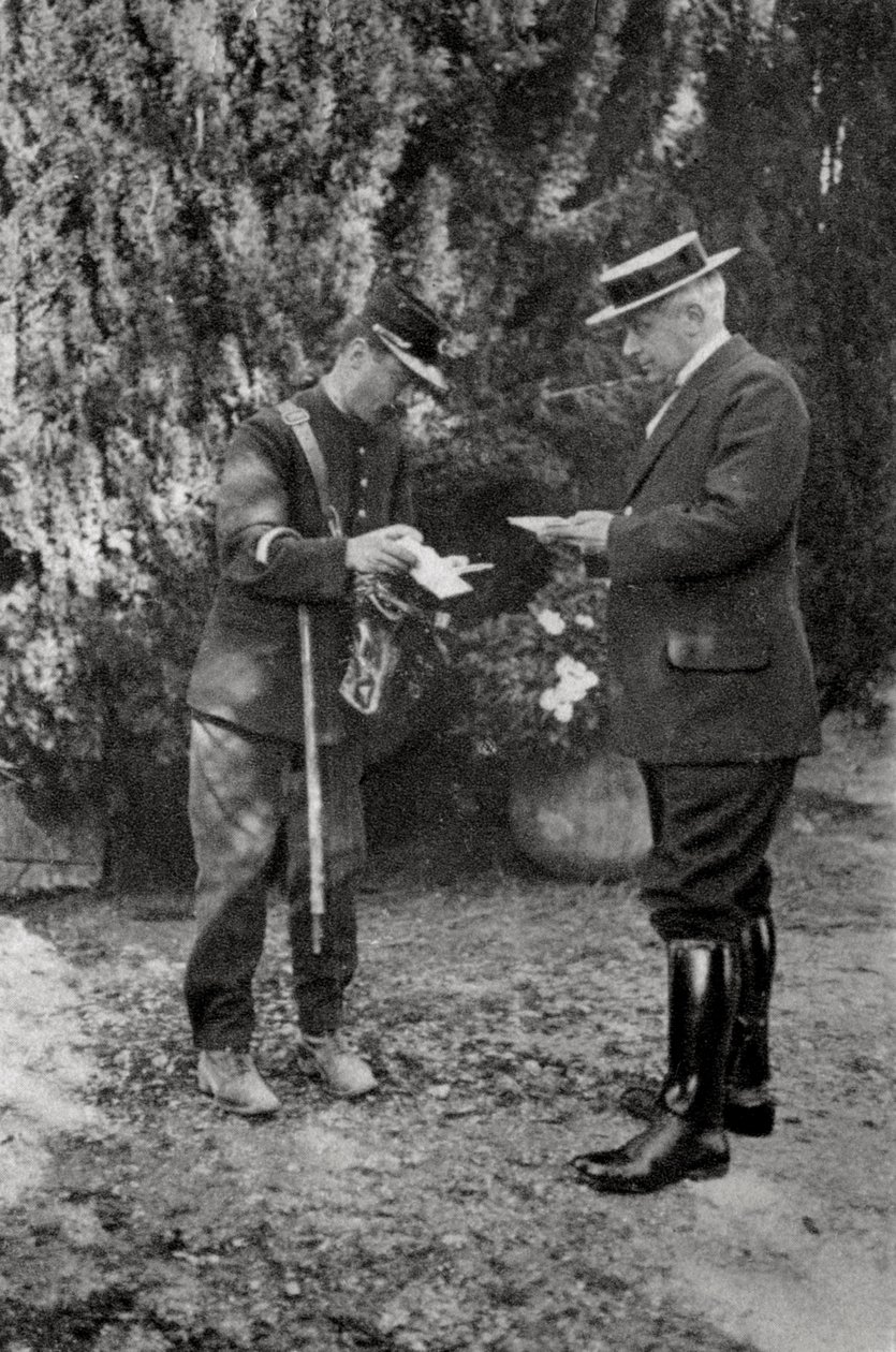 Maurice Maeterlinck belga drámaíró, költő és esszéista, 1915 alkotó: Unbekannt