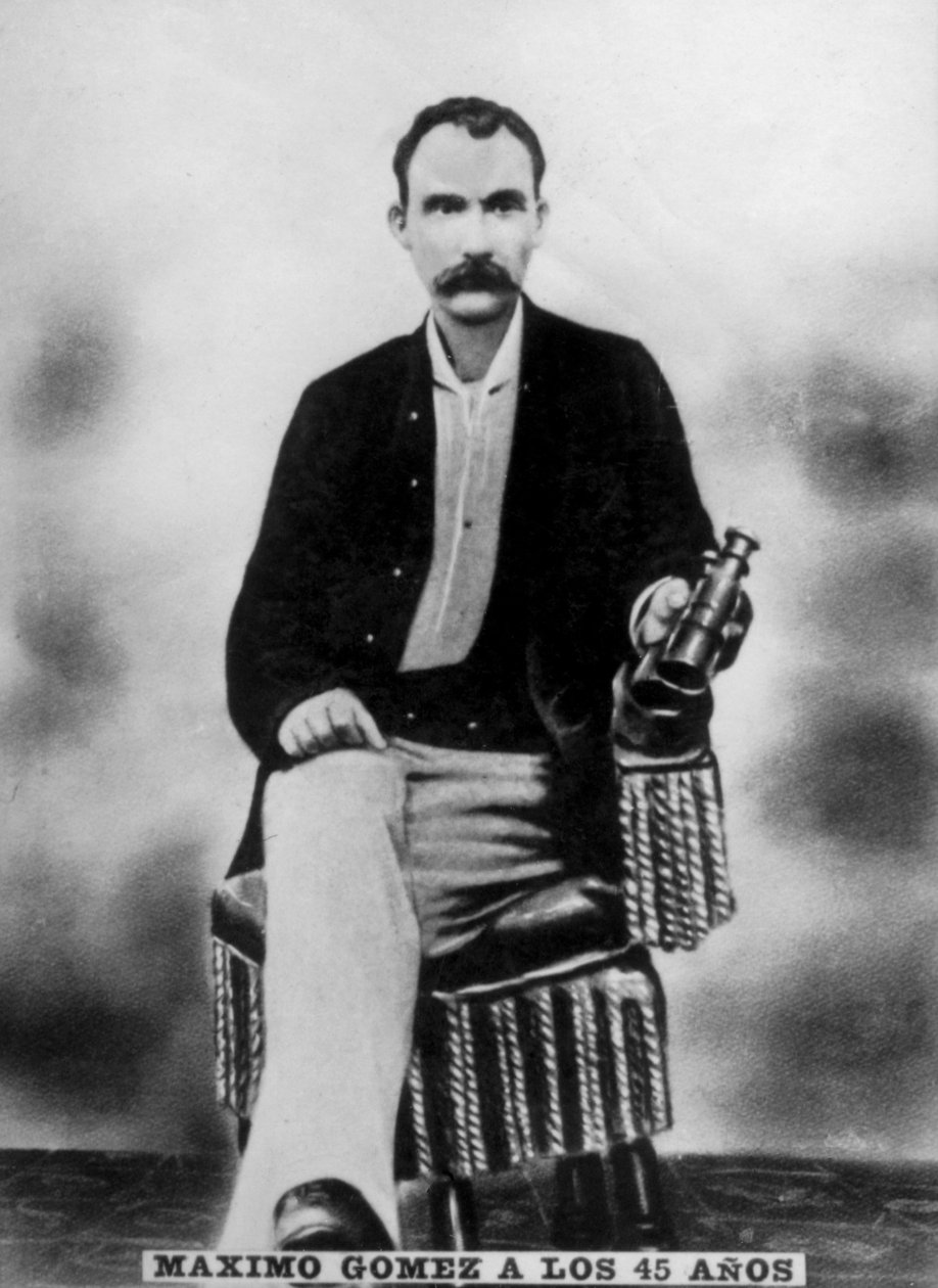 Maximo Gomez 1836-1905, 45 éves, 1881 c1910 alkotó: Unbekannt