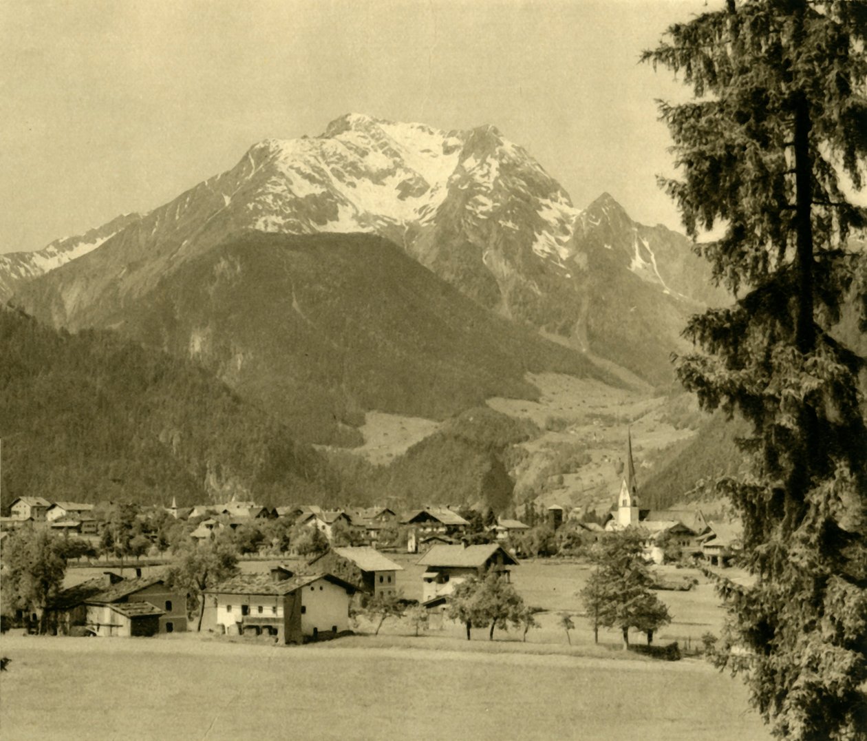 Mayrhofen, Zillertal, Ausztria, 1935. alkotó: Unbekannt
