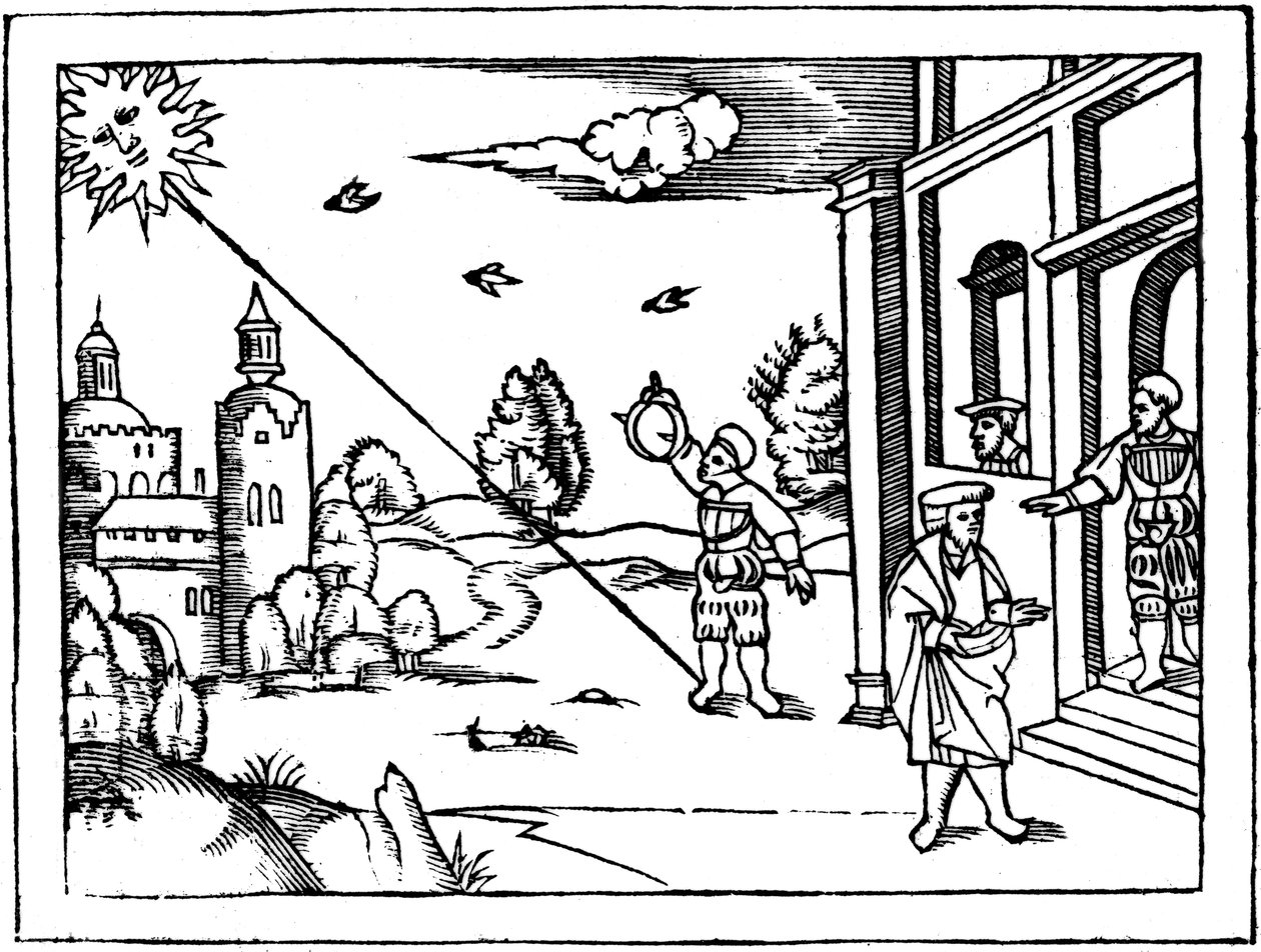 A Nap magasságának mérése, 1539 alkotó: Unbekannt