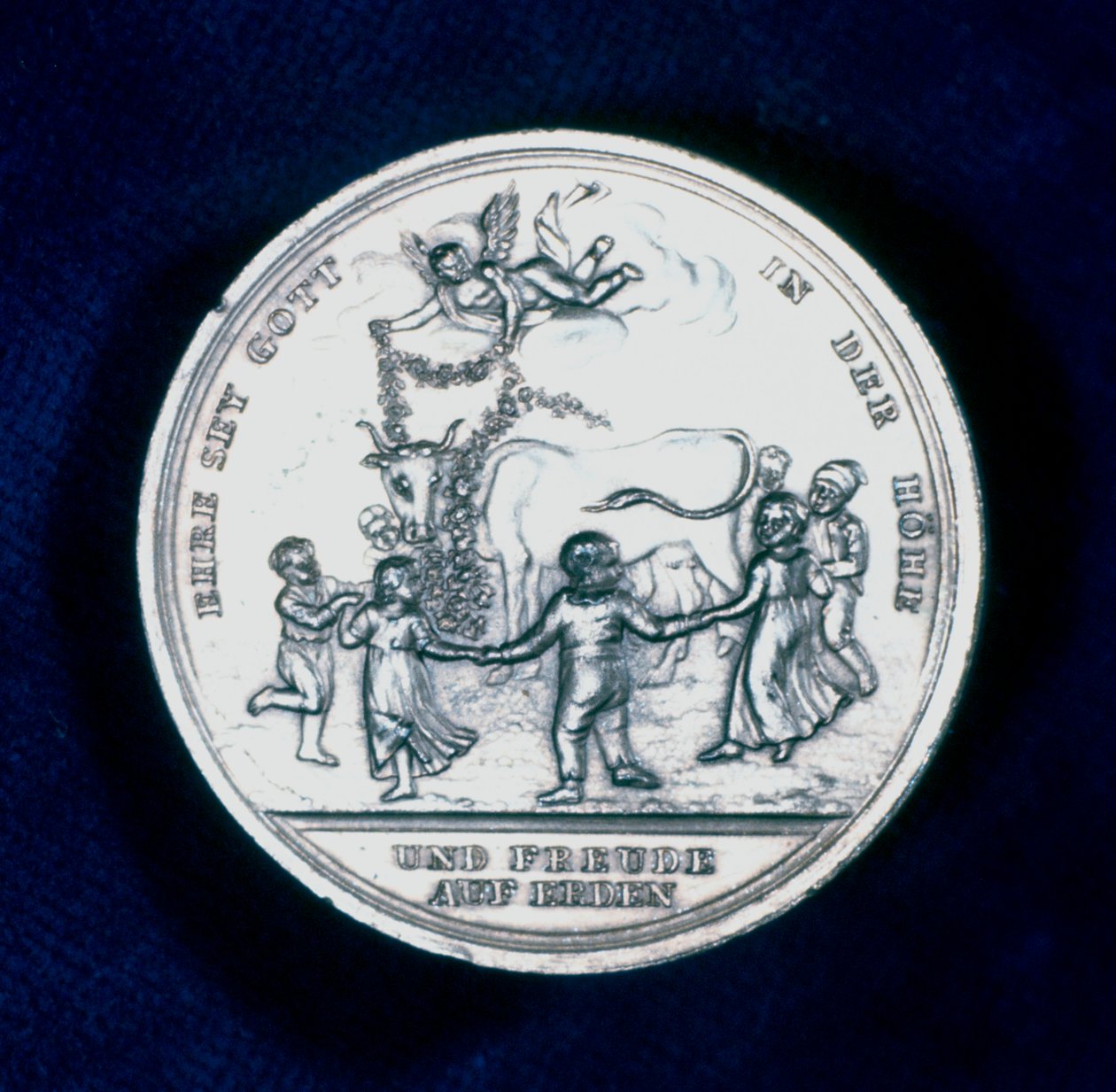 Érem a himlőoltás 1796-os felfedezésének emlékére 1800 alkotó: Unbekannt