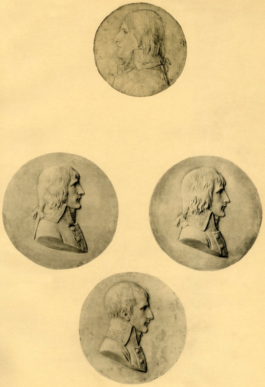 Napóleon medálos portréi, 1797-1799, 1921. alkotó: Unbekannt