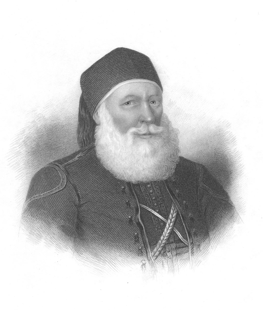 Mehemet Ali c1769-1849, 19. század közepe alkotó: Unbekannt