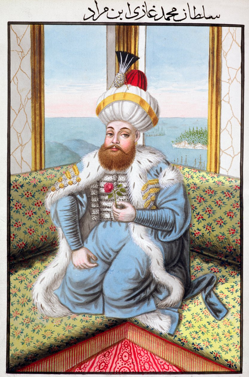 II. Mehmed oszmán császár, 1808 alkotó: Unbekannt