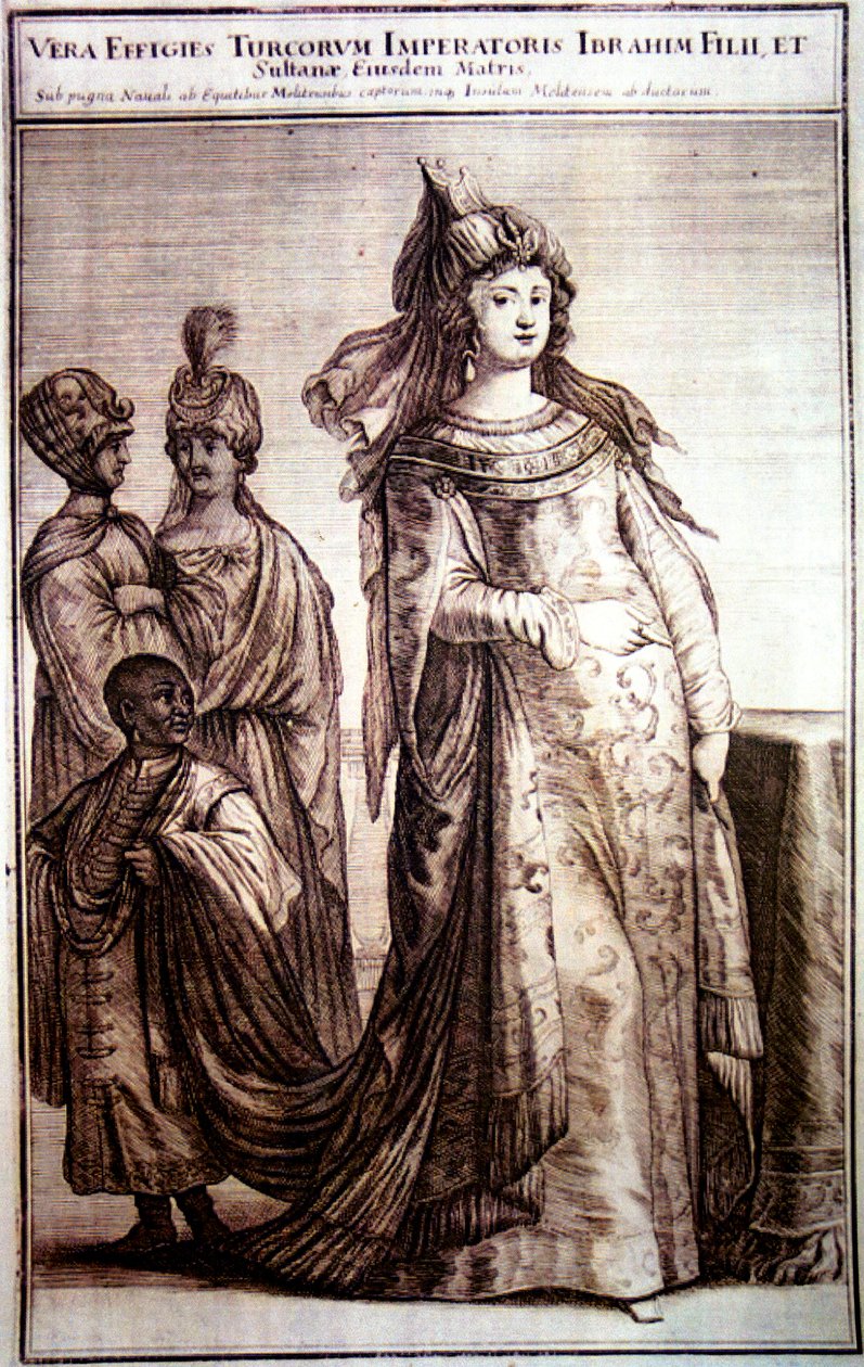 Mahpeyker szultán udvari szolgáival, 1647 alkotó: Unbekannt