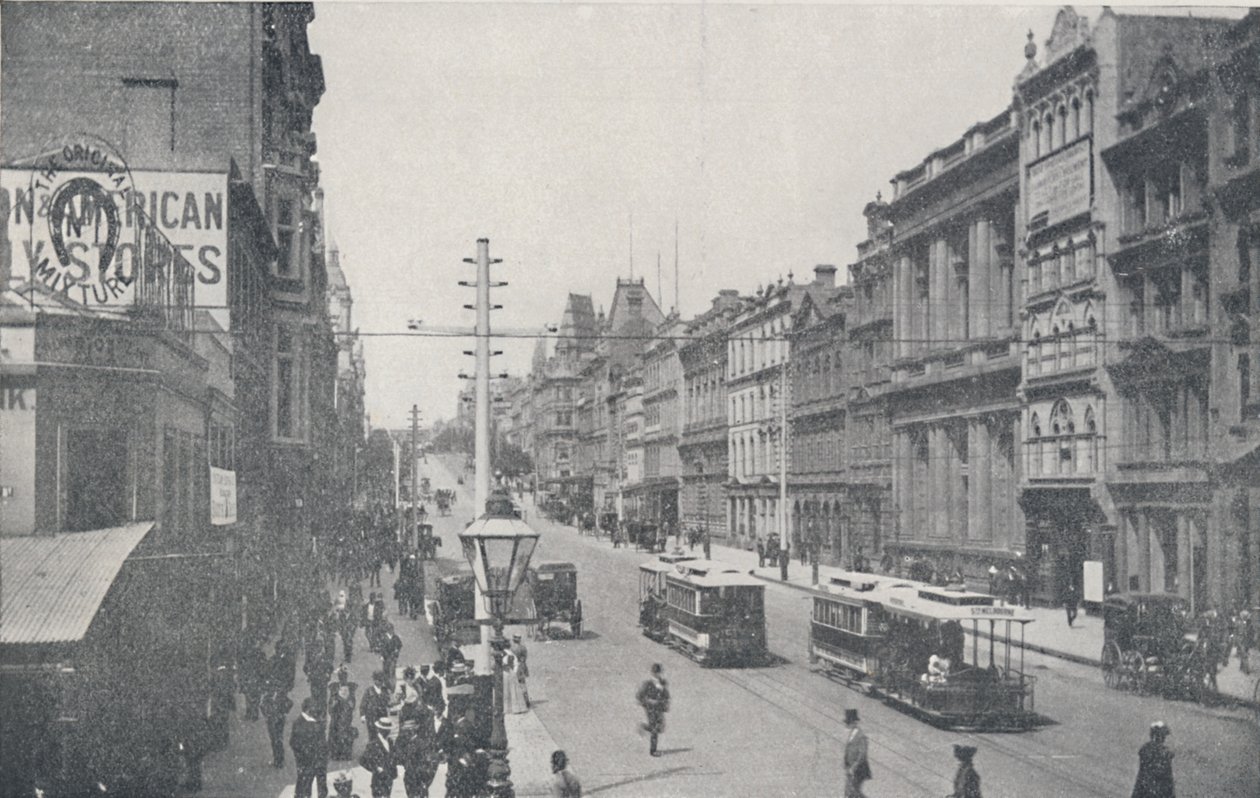 Melbourne, 1923. alkotó: Unbekannt