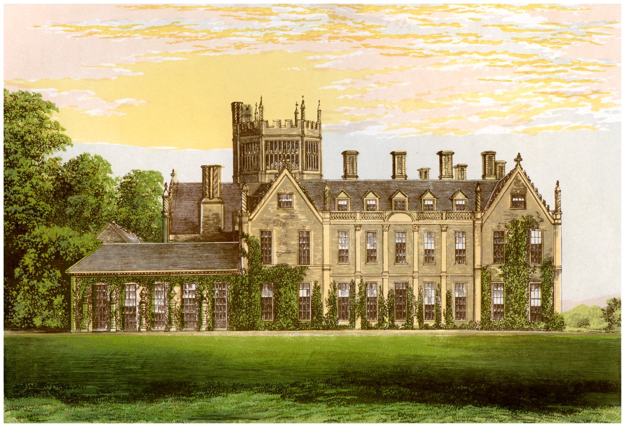 Melbury House, Dorset, Ilchester grófjának otthona, 1880 alkotó: Unbekannt