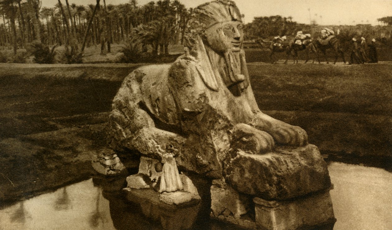 Memphis – Az alabástrom szfinx, c1918-c1939. alkotó: Unbekannt