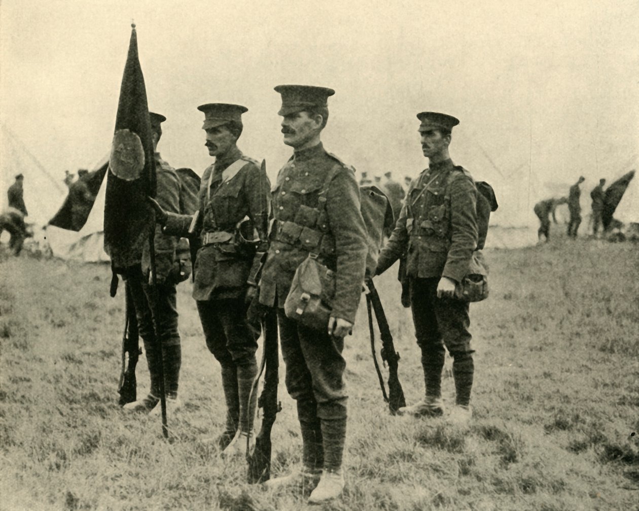 Patricias hercegnő férfiai, kanadai könnyűgyalogság, 1915, 1920 c. alkotó: Unbekannt