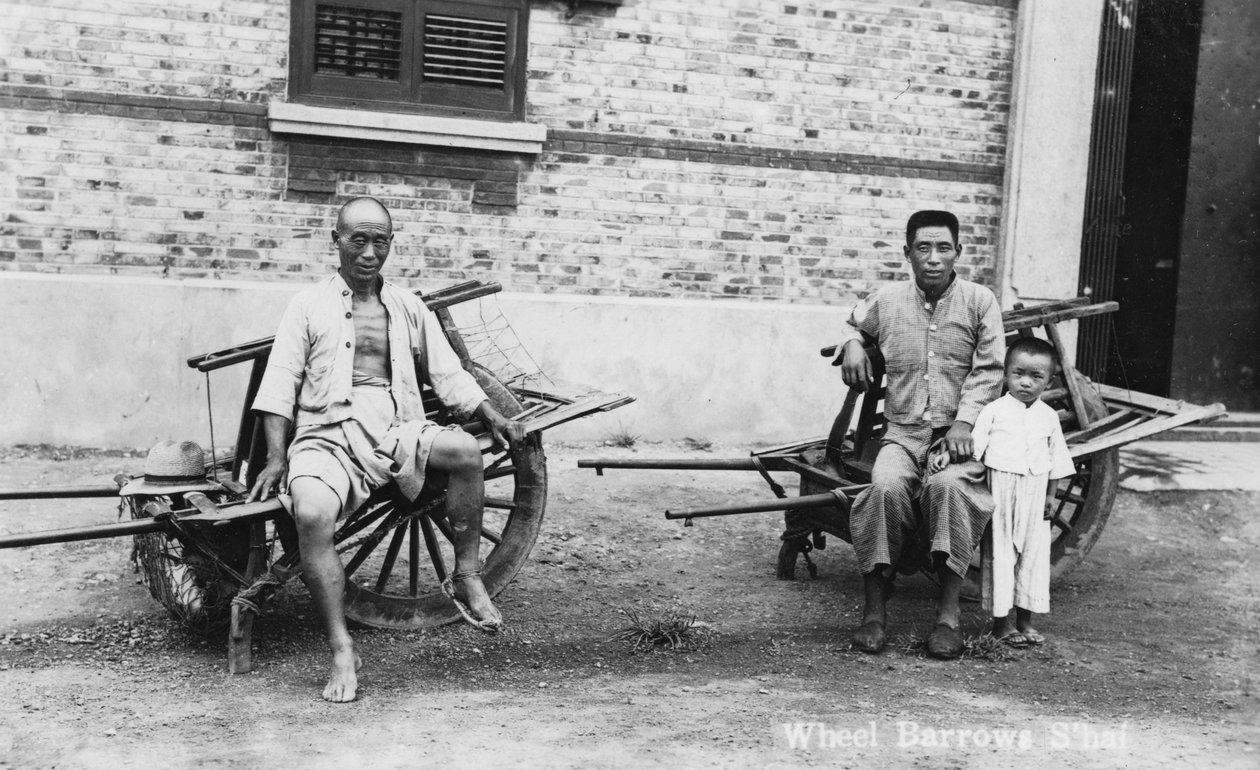 Talicskás férfiak, Vietnam, XX. század alkotó: Unbekannt