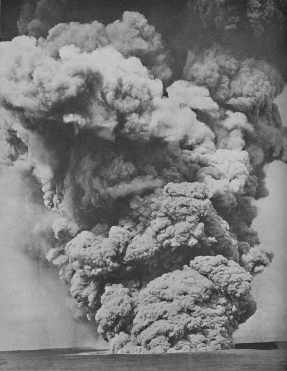 Mefitikus felhő böfögött elő Kilauea torkolatából, 1935 alkotó: Unbekannt
