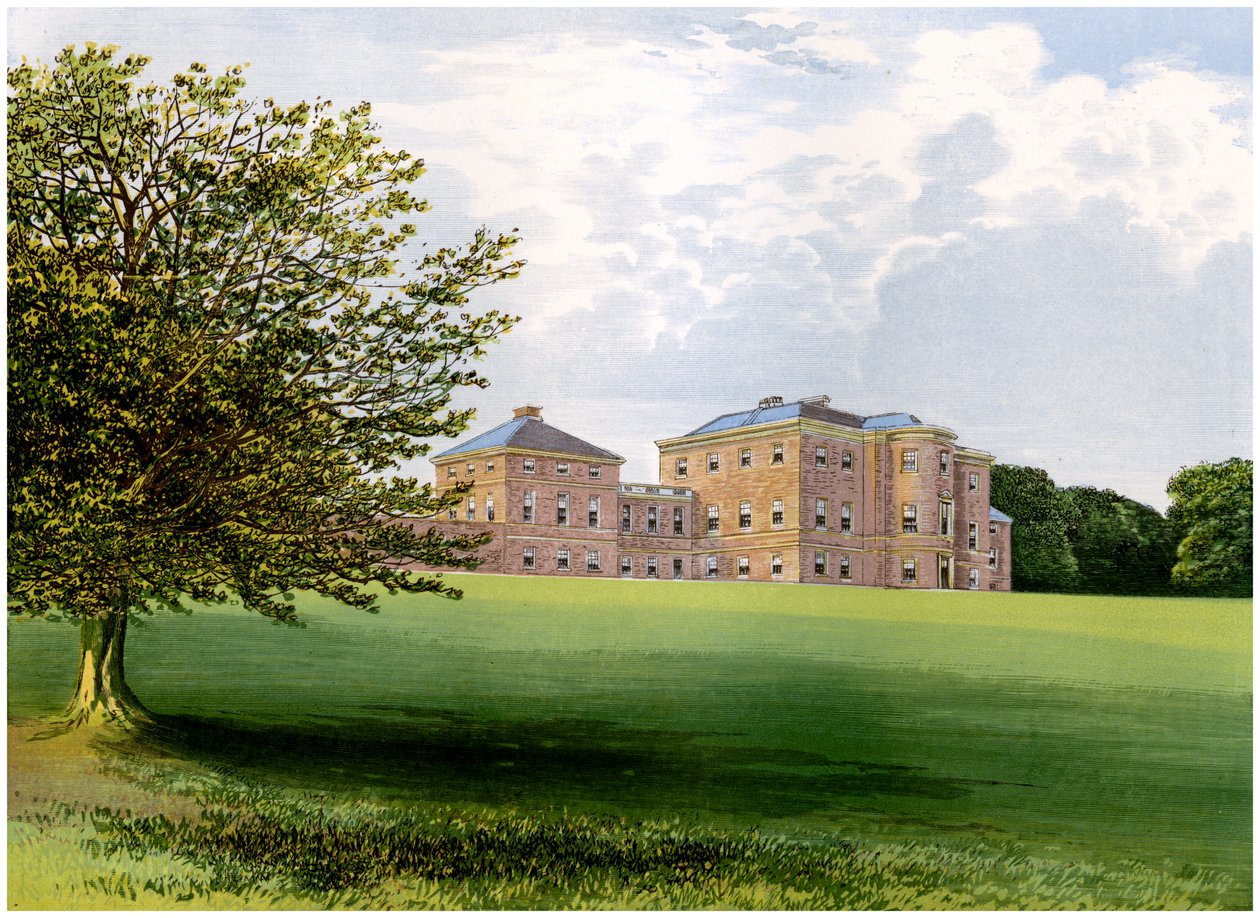 Mersham-le-Hatch, Kent, Baronet Knatchbull otthona, 1880 alkotó: Unbekannt