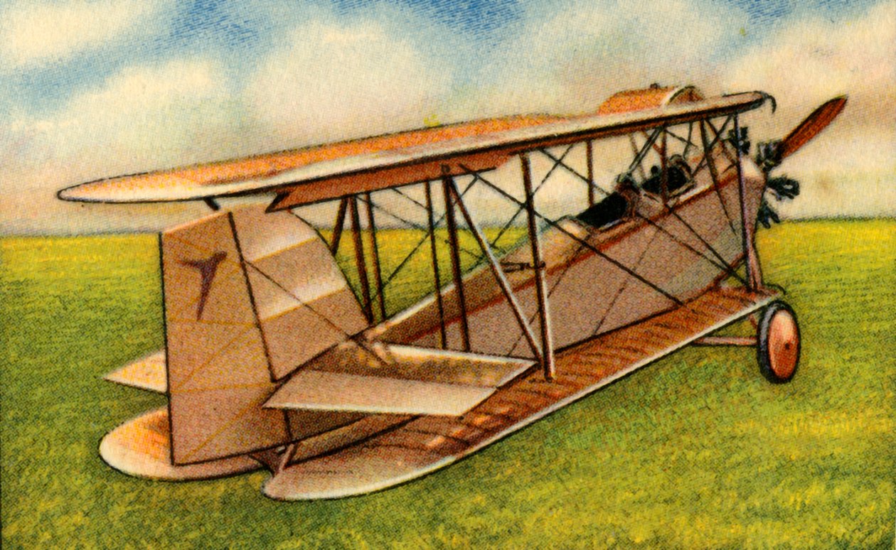 Messerschmitt M.21 kétfedelű repülőgép, 1920-as évek, 1932. alkotó: Unbekannt