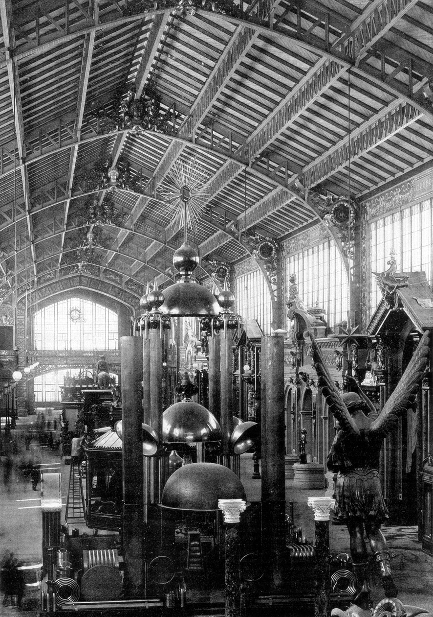 Kohászati részleg, Egyetemes Kiállítás, Párizs, 1889 alkotó: Unbekannt