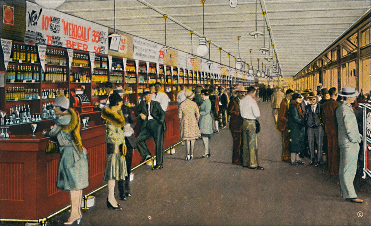 Mexicali Beer Hall, A világ leghosszabb bárja, 1939 alkotó: Unbekannt