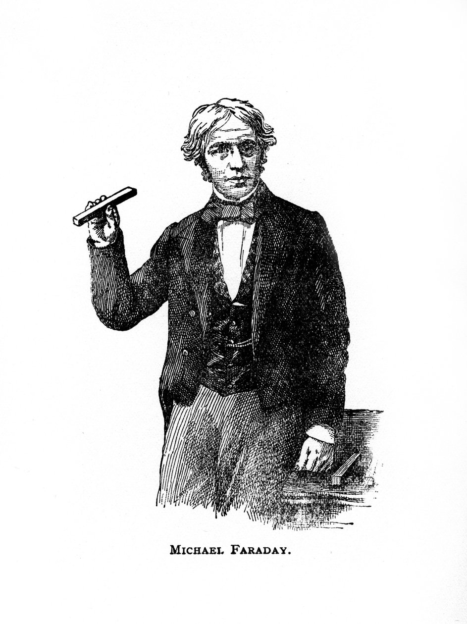 Michael Faraday, 19. századi brit kémikus és fizikus, XX alkotó: Unbekannt