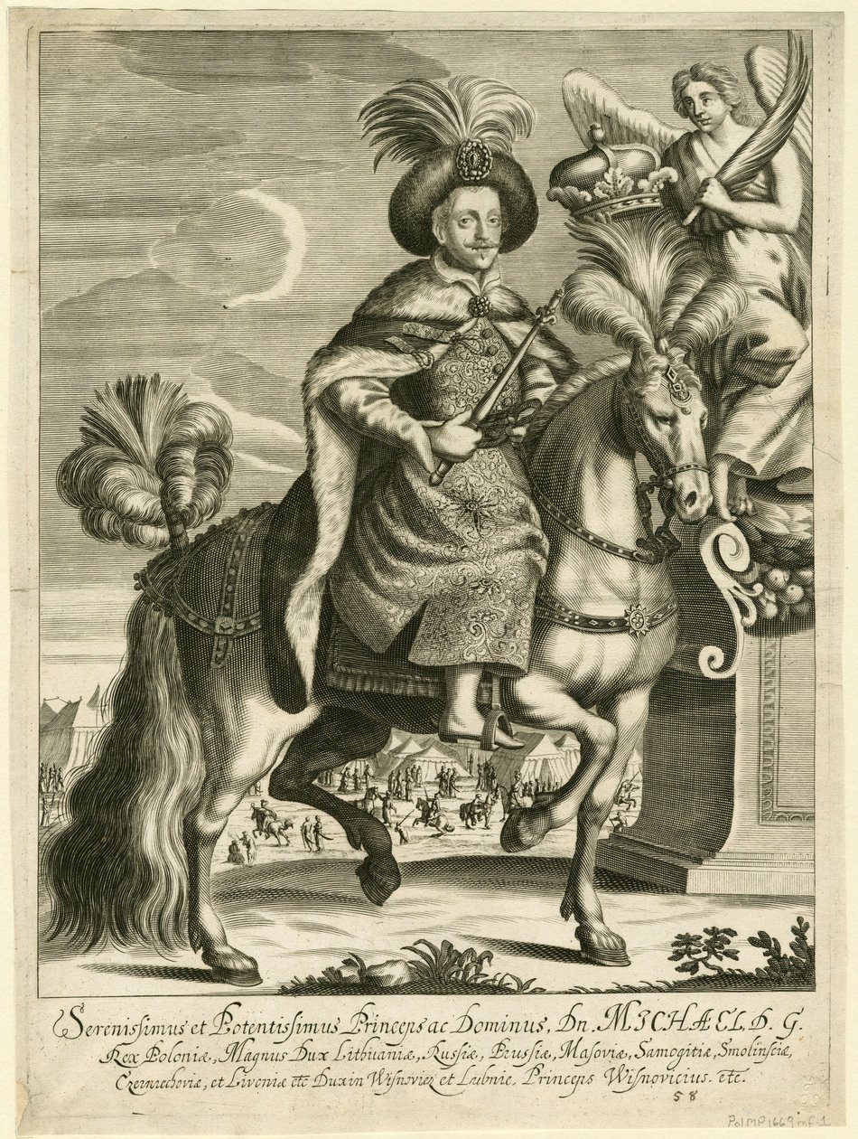 Michal Korybut Wisniowiecki 1640-1673, lengyel király és litván nagyherceg, kb. 1670 alkotó: Unbekannt