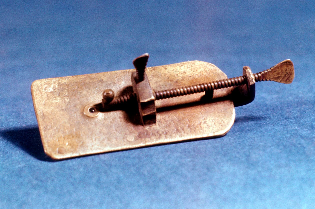 Mikroszkóp Anton Van Leeuwenhoek, holland, c1670 alkotó: Unbekannt