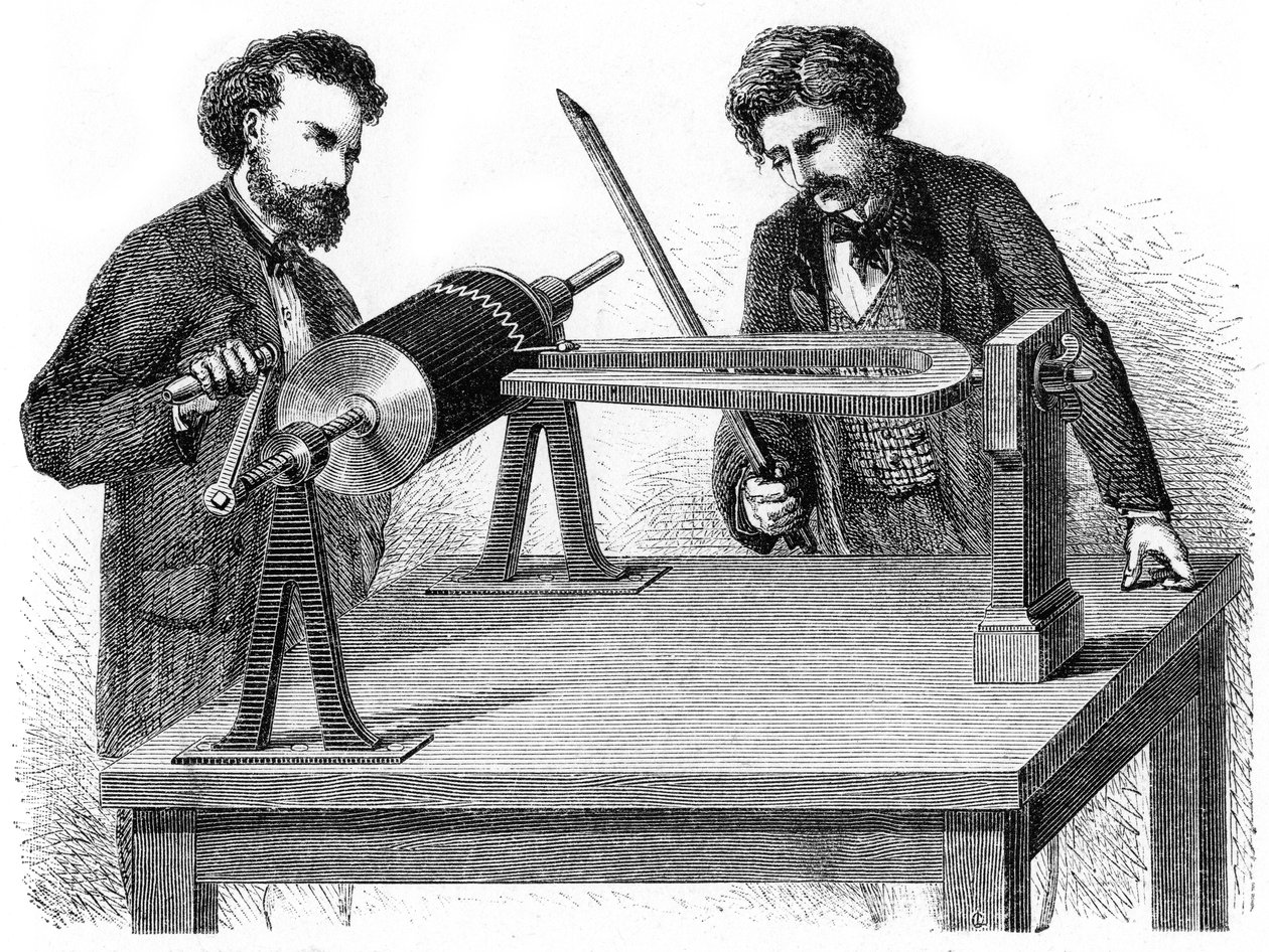 19. század közepe fonautográf, 1872 alkotó: Unbekannt