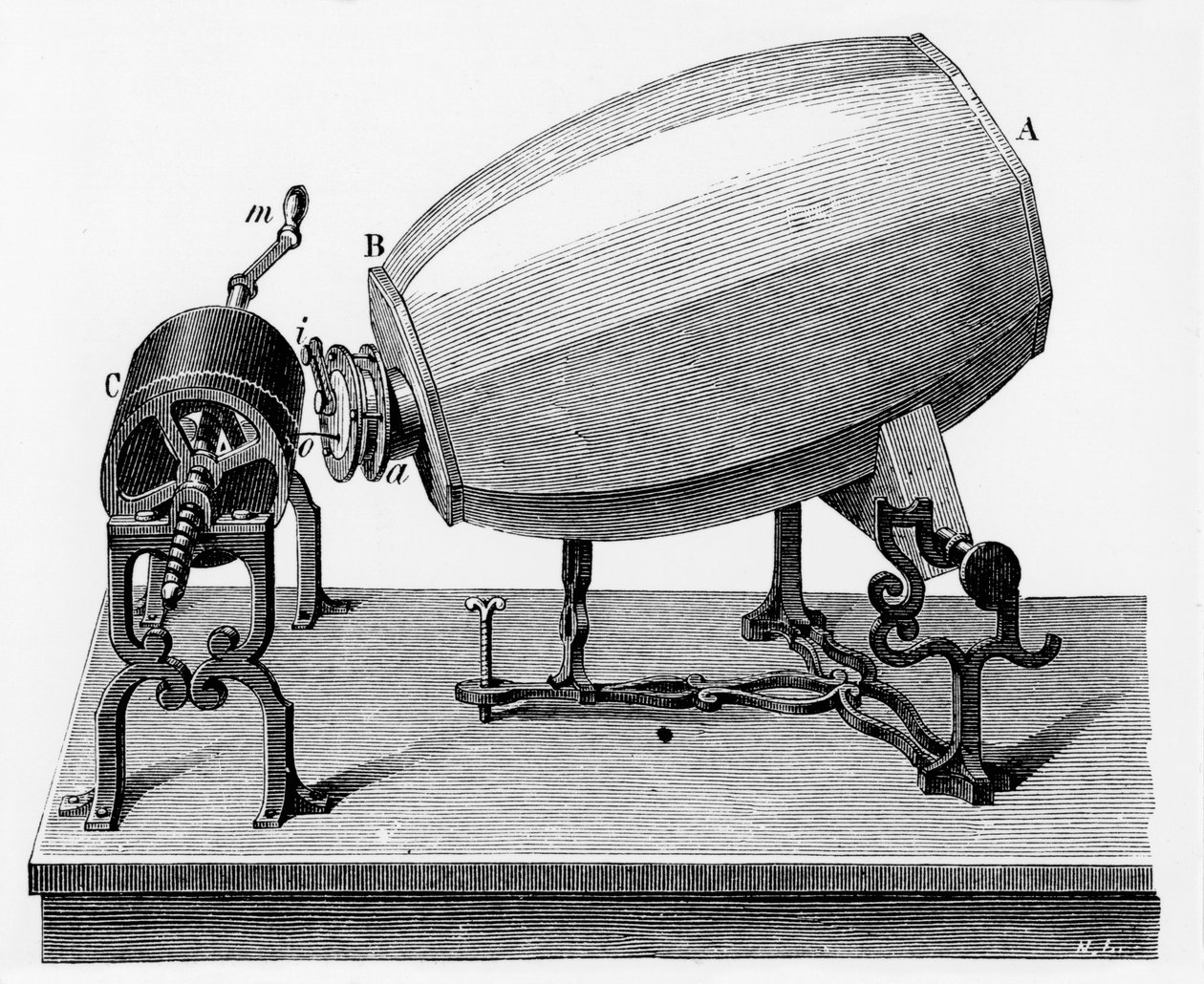 19. század közepe Phonautograph, 1906 körül alkotó: Unbekannt