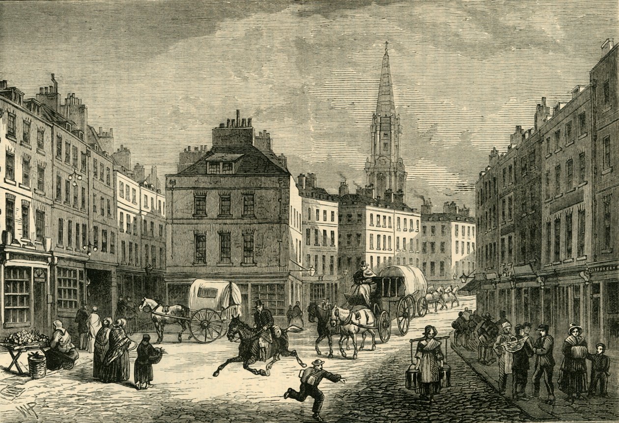 Középső sor, St. Giless, 1838-ról, 1881-ről. alkotó: Unbekannt