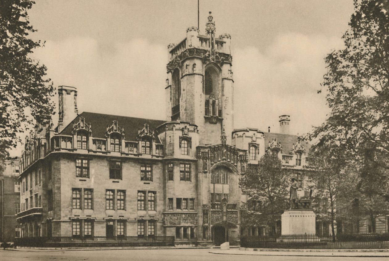 Middlesex Guildhall a Westminster ősi szentélyének helyén, 1935. alkotó: Unbekannt