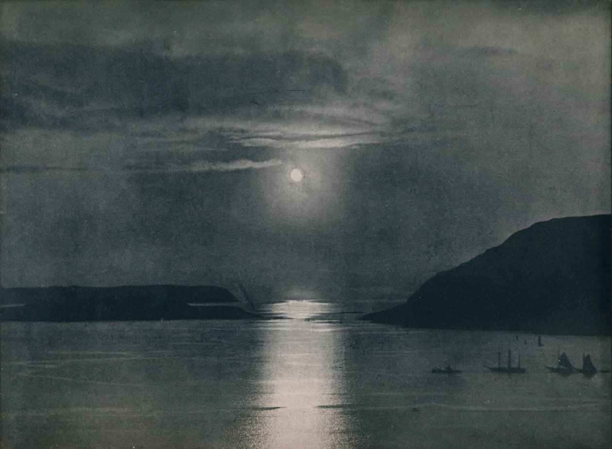 Éjféli nap Hammerfesten, 1914. alkotó: Unbekannt