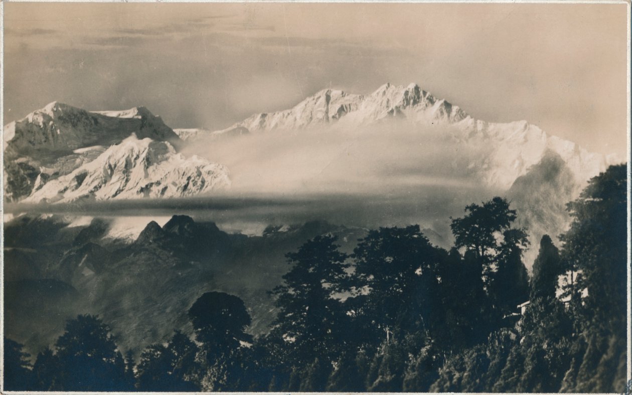 Hatalmas Kinchinjunga, 1940 alkotó: Unbekannt