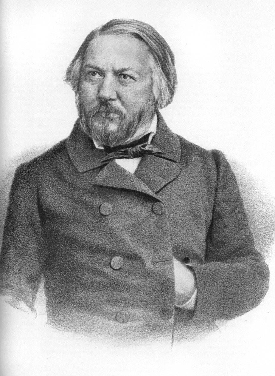 Mihail Ivanovics Glinka 1804-1857, orosz zeneszerző alkotó: Unbekannt