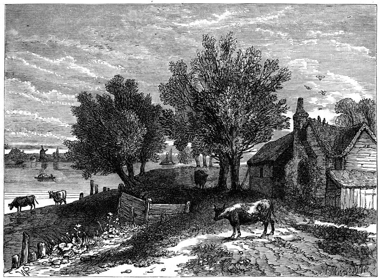 Millbank, London, c1800 1891 alkotó: Unbekannt