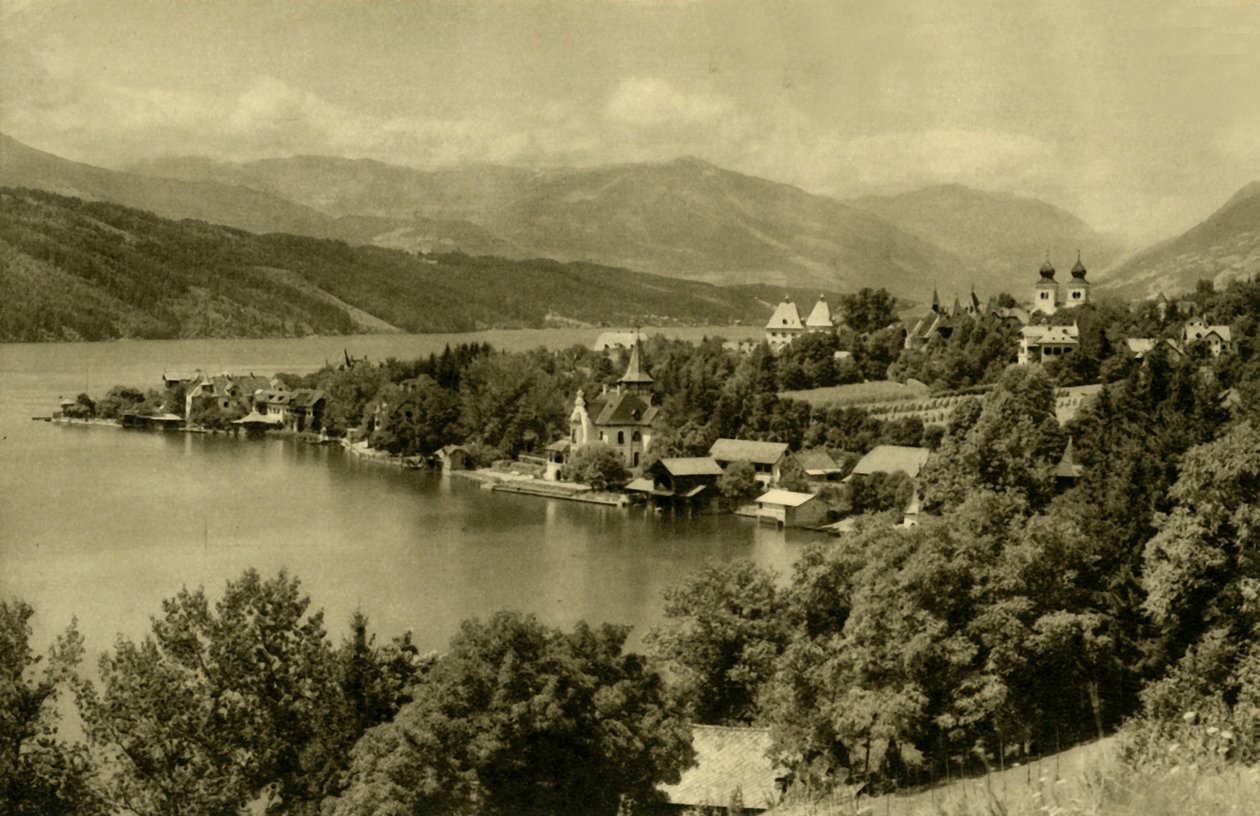 Millstatt am See, Karintia, Ausztria, 1935. alkotó: Unbekannt