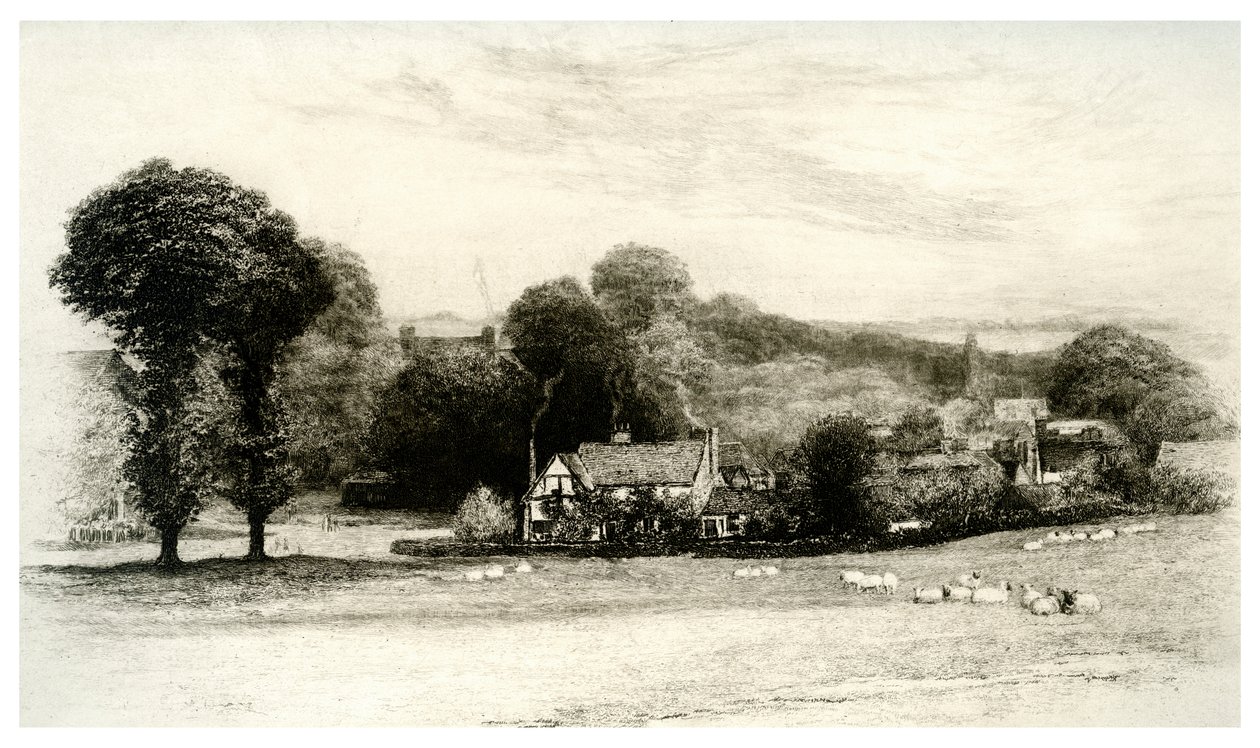 Miltons nyaraló, Chalfont St Giles, Buckinghamshire, 1895 alkotó: Unbekannt